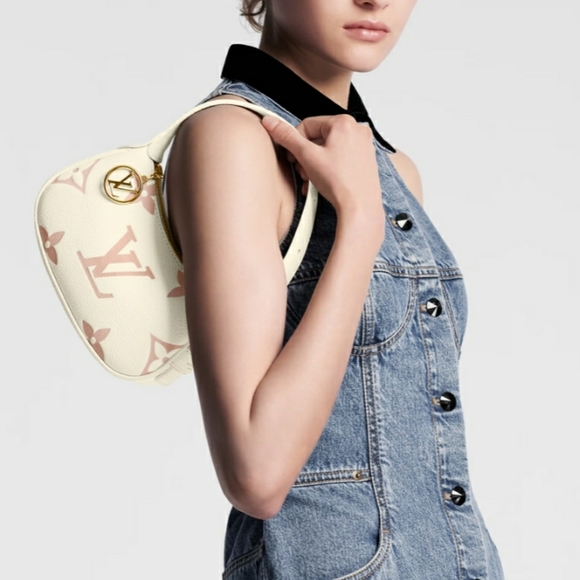 SOLD!!!Louis Vuitton Mini Moon Bicolor Monogram Empreinte Leather - Picture 15 of 15